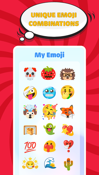 Emoji Maker - DIY Emoji Merge - عکس برنامه موبایلی اندروید