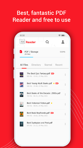 PDF Reader, PDF Viewer - عکس برنامه موبایلی اندروید