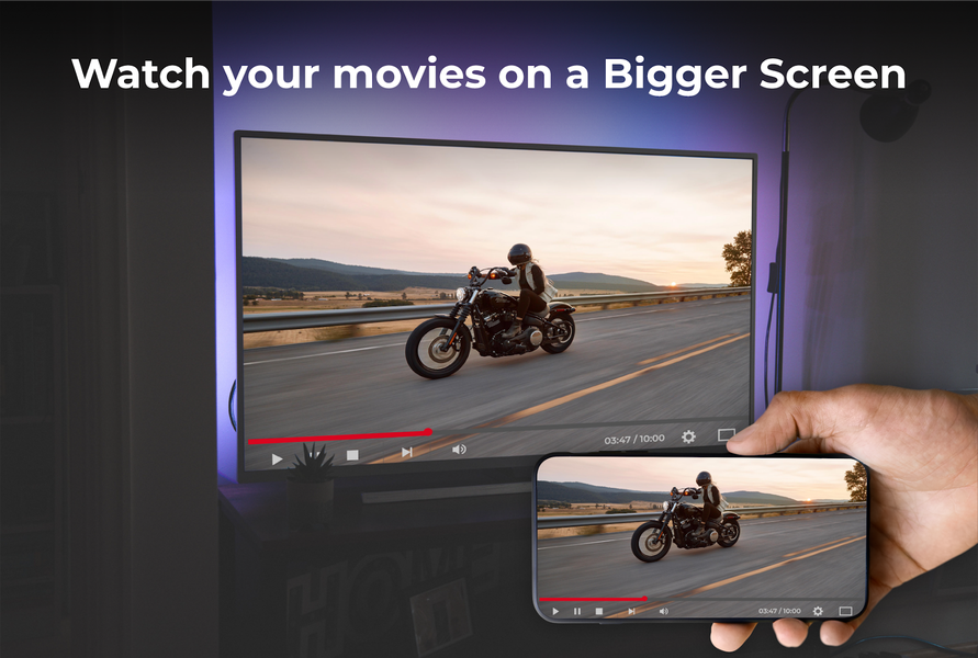 Screen Mirroring - TV Miracast - Image screenshot of android app