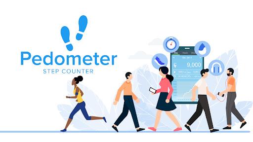 Pedometer - Step Counter App - عکس برنامه موبایلی اندروید