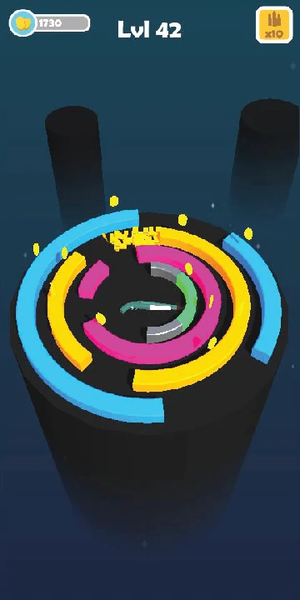 Spin Shoot - Gameplay image of android game