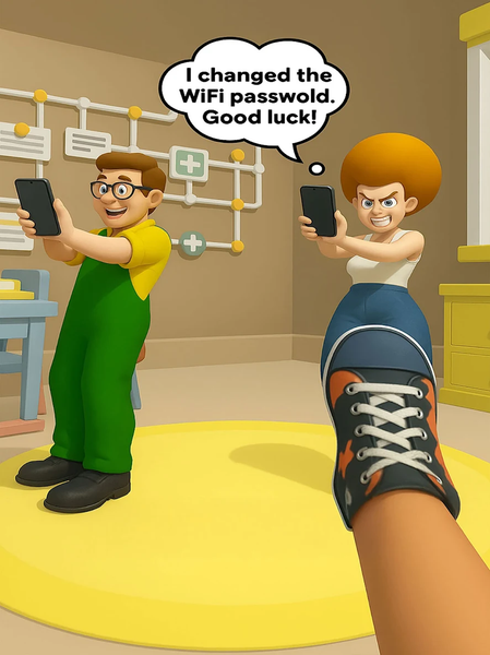 Step Mom Chaos: Prank & Punch - Gameplay image of android game