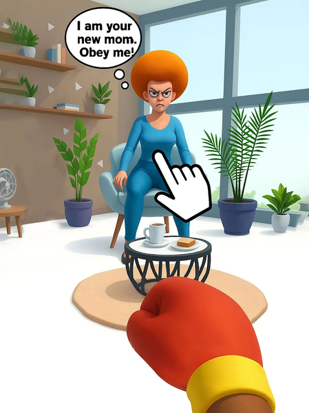 Step Mom Chaos: Prank & Punch - Gameplay image of android game