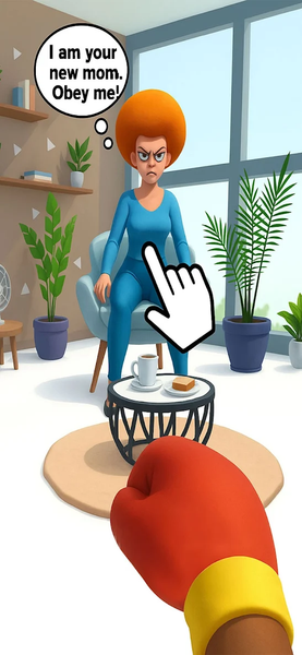 Step Mom Chaos: Prank & Punch - Gameplay image of android game