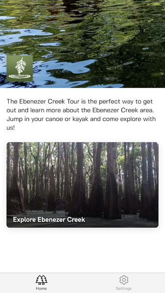 Ebenezer Creek Tour - Image screenshot of android app