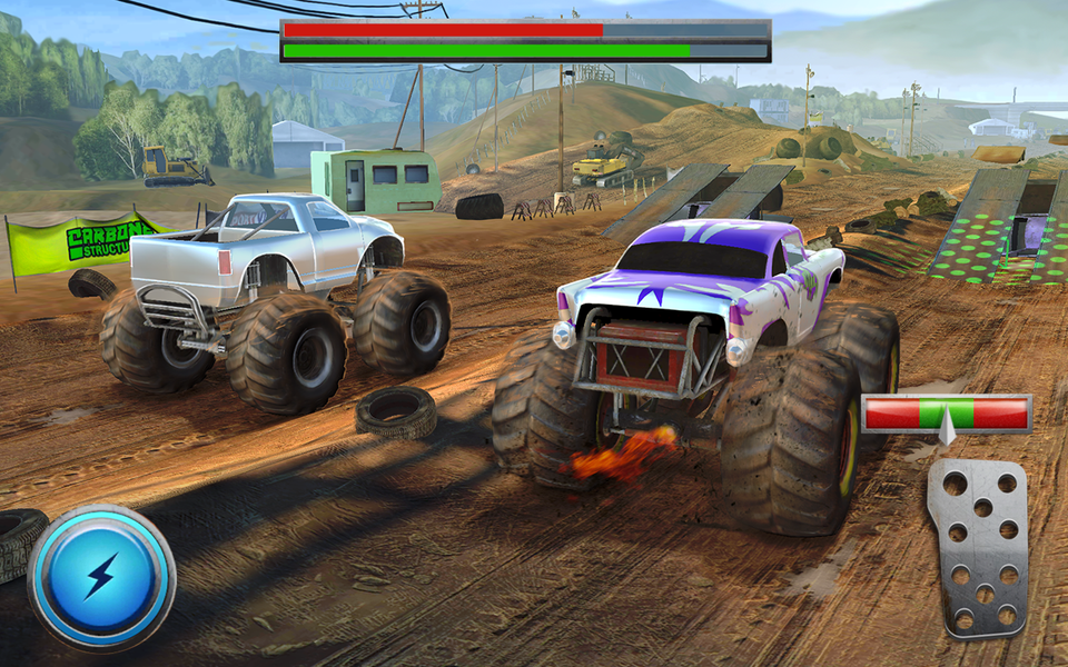 Racing Xtreme 2: Monster Truck - Gameplay image of android game