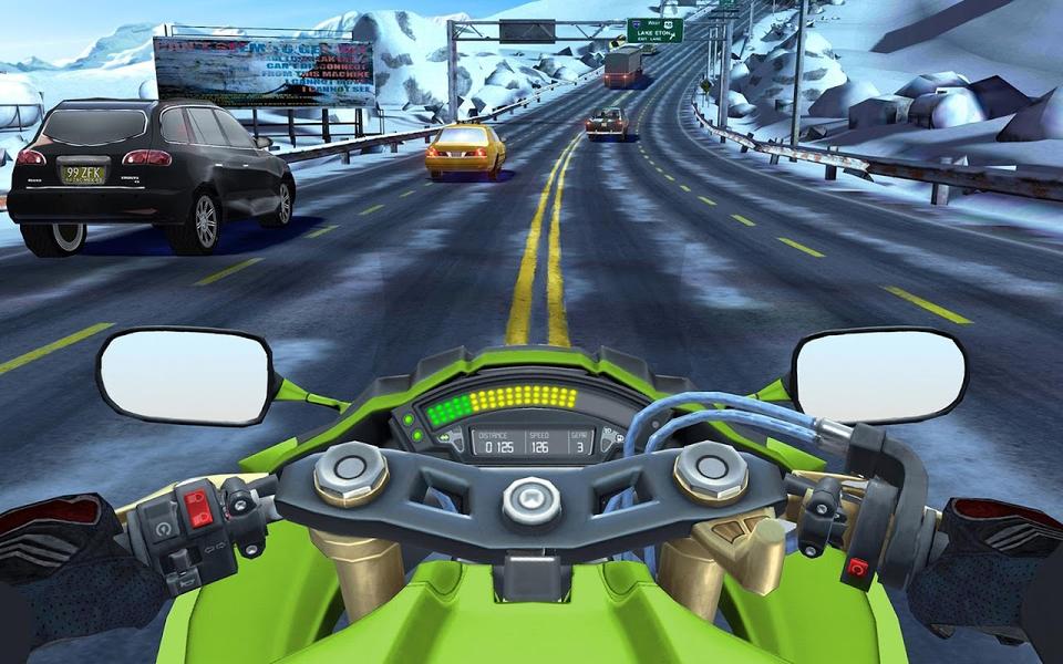 Moto Rider GO: Highway Traffic - Gameplay image of android game
