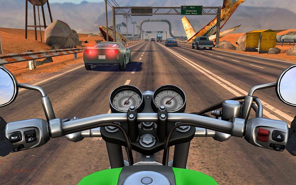 Moto Rider GO: Highway Traffic - Gameplay image of android game