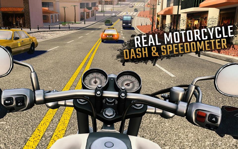 Moto Rider GO: Highway Traffic - Gameplay image of android game