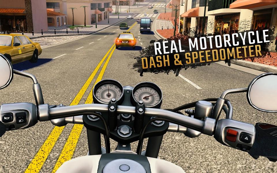 Moto Rider GO: Highway Traffic - Gameplay image of android game