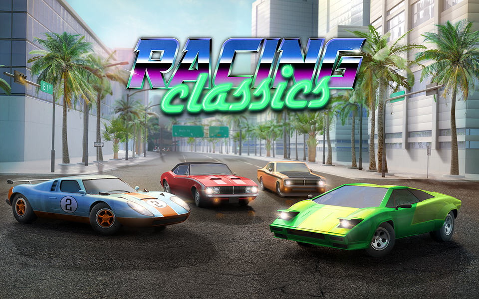 Racing Classics PRO: Drag Race - Gameplay image of android game