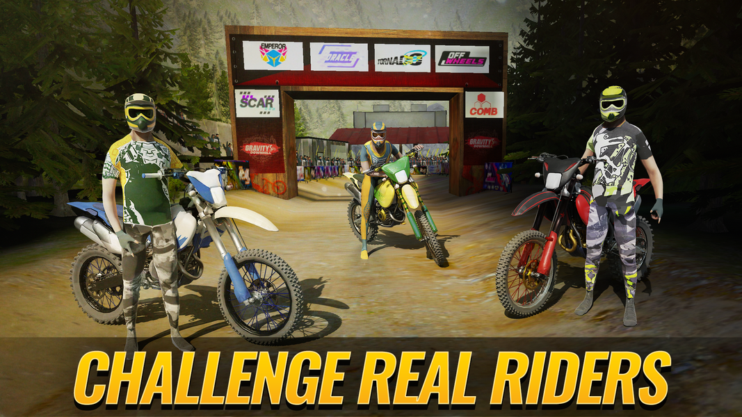 Bike Riders: Dirt Moto Racing - عکس برنامه موبایلی اندروید