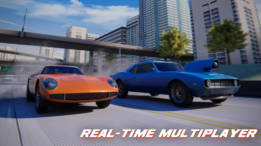 Drag Clash Pro: HotRod Racing - Gameplay image of android game