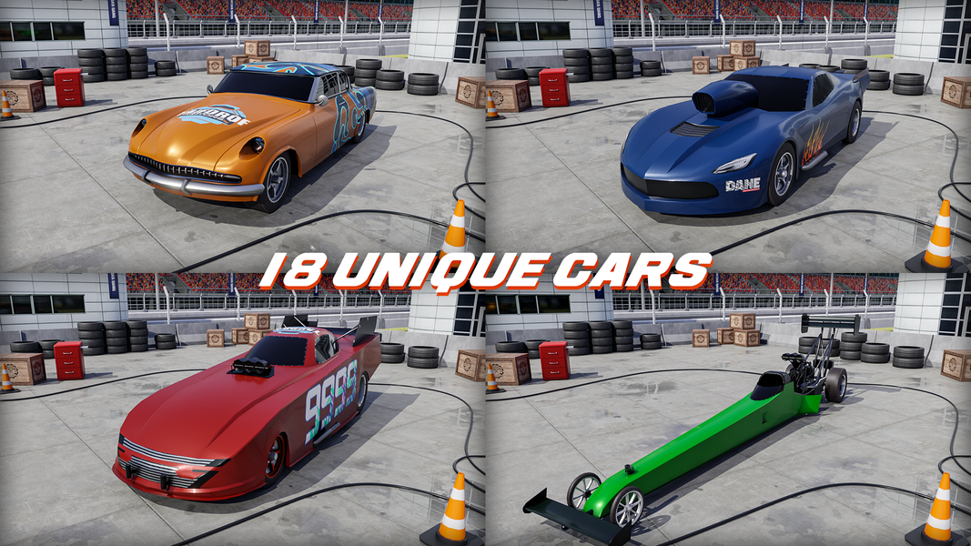 Drag Clash Pro: HotRod Racing - Gameplay image of android game