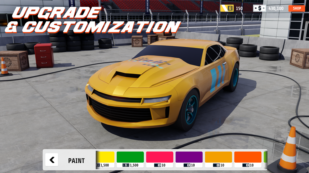 Drag Clash Pro: HotRod Racing - Gameplay image of android game