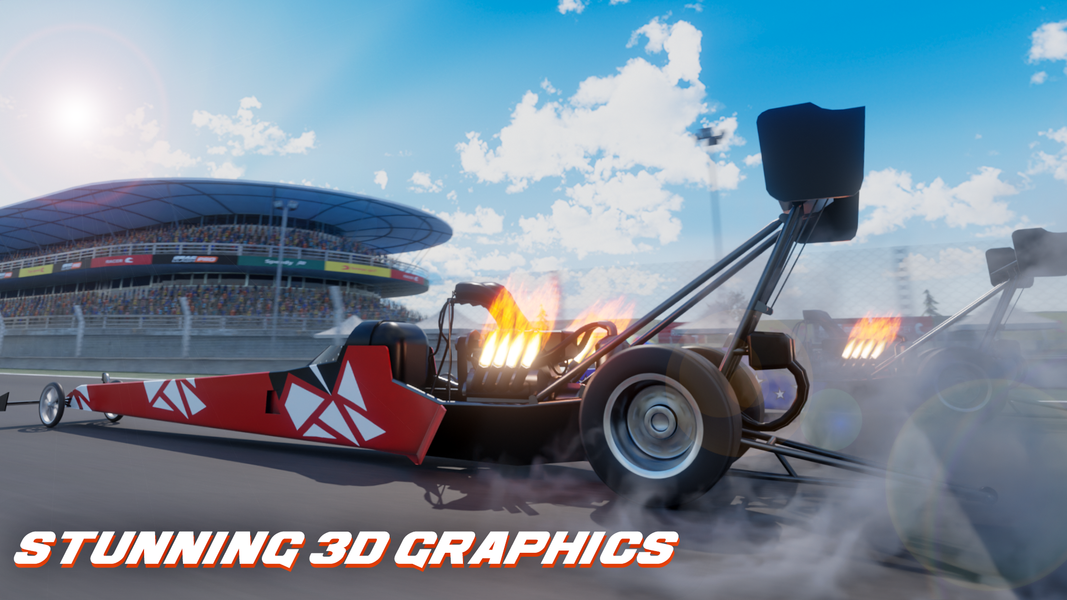 Drag Clash Pro: HotRod Racing - Gameplay image of android game