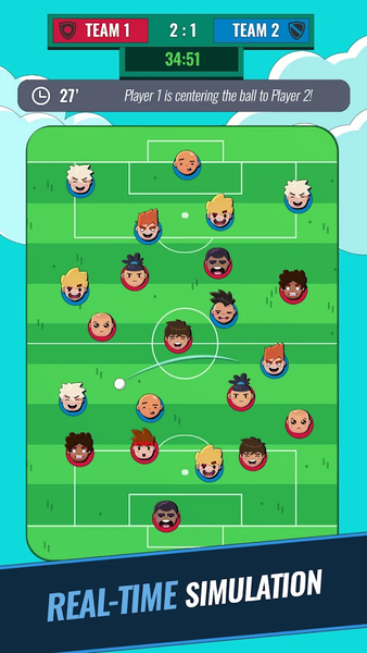 Merge Football Manager: Soccer - Gameplay image of android game