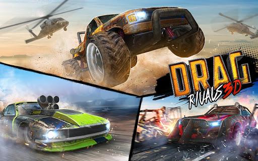 Drag Rivals 3D: Fast Cars & Street Battle Racing - Gameplay image of android game