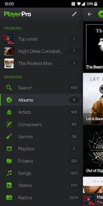 PlayerPro Music Player - عکس برنامه موبایلی اندروید