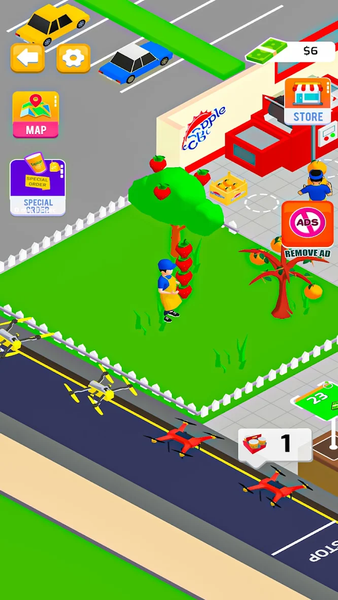 Nectar Rush - Squeeze & Serve - عکس بازی موبایلی اندروید