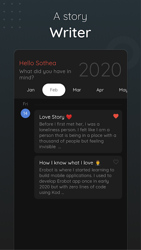 StoryPad - Timeline Diary - عکس برنامه موبایلی اندروید