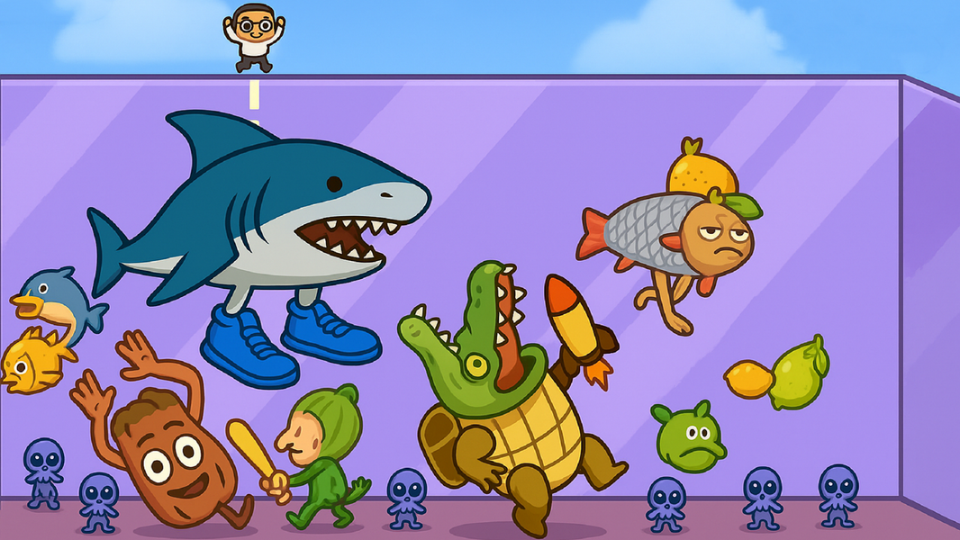 Meme Merge : Funny Puzzle - Gameplay image of android game