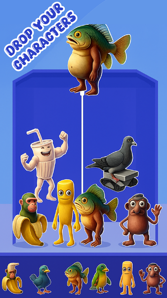 Meme Merge : Funny Puzzle - Gameplay image of android game