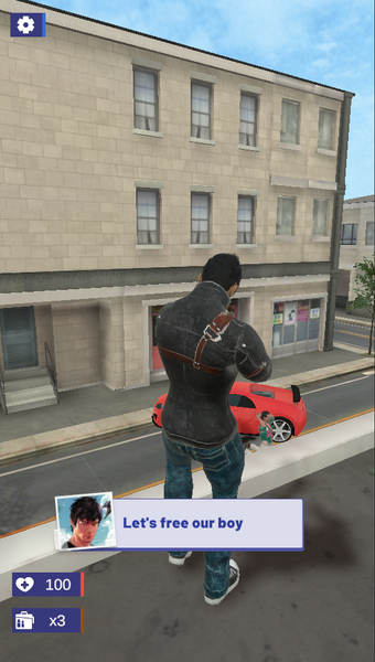 Street Wars: Gangster Shooter - Gameplay image of android game