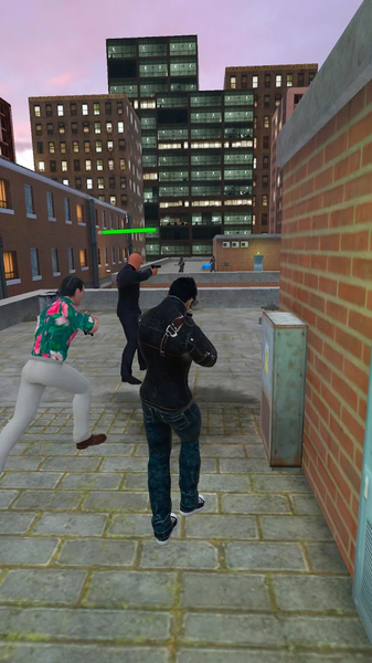 Street Wars: Gangster Shooter - Gameplay image of android game