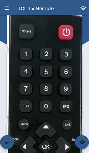 TCL Android TV Remote - عکس برنامه موبایلی اندروید