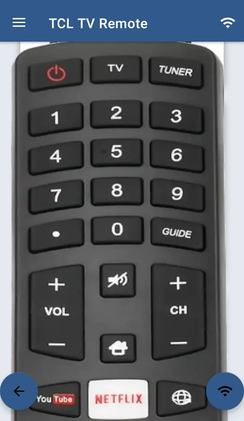 TCL Android TV Remote - عکس برنامه موبایلی اندروید
