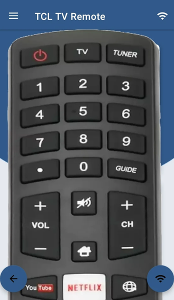 TCL Android TV Remote - عکس برنامه موبایلی اندروید