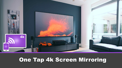 Mirror Screen To Roku - عکس برنامه موبایلی اندروید