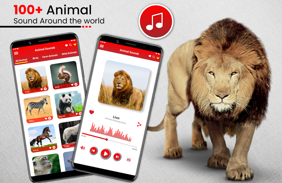 Animal Sounds Birds Ringtones - Image screenshot of android app