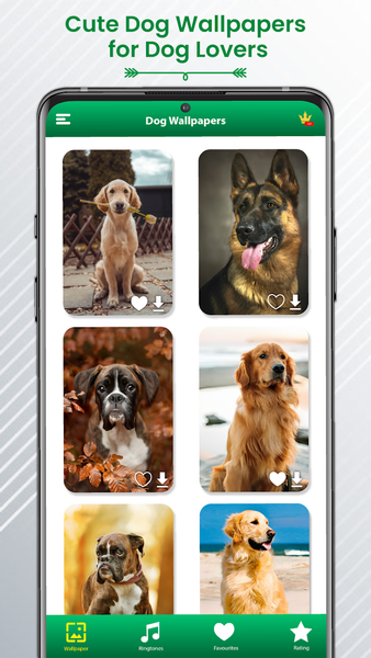 Dog Sound Ringtones Wallpapers - عکس برنامه موبایلی اندروید