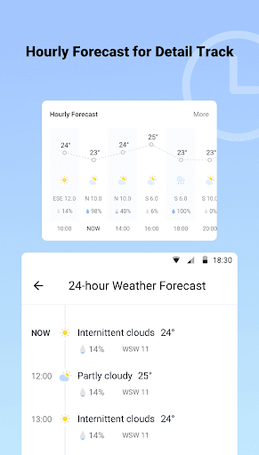 Weather Forecast - World Weather Accurate Radar - عکس برنامه موبایلی اندروید