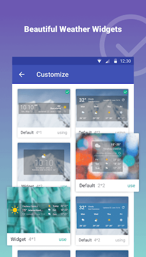 Weather Forecast - عکس برنامه موبایلی اندروید