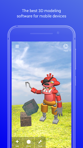 3DC.io — 3D Modeling - عکس برنامه موبایلی اندروید