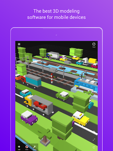 ۳DC.io — ۳D Modeling - عکس برنامه موبایلی اندروید