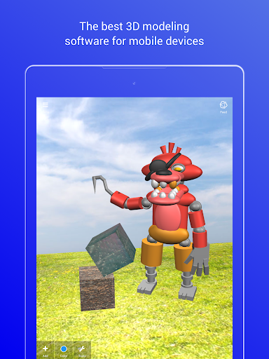 ۳DC.io — ۳D Modeling - عکس برنامه موبایلی اندروید