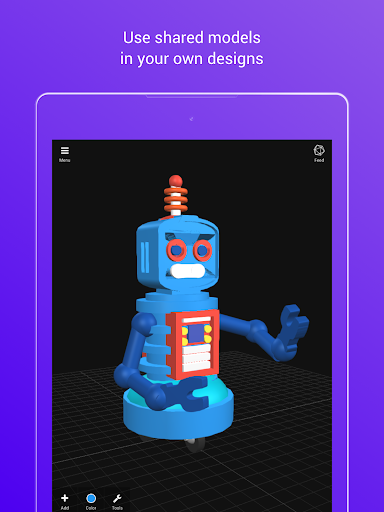 ۳DC.io — ۳D Modeling - عکس برنامه موبایلی اندروید