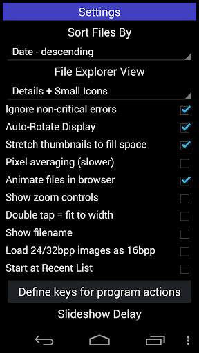 Fast Image Viewer Free - عکس برنامه موبایلی اندروید