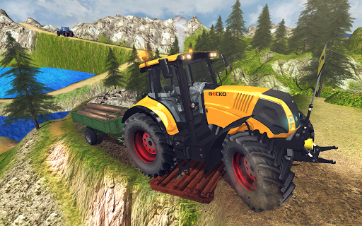 Tractor Driver Cargo 3D - Gameplay image of android game