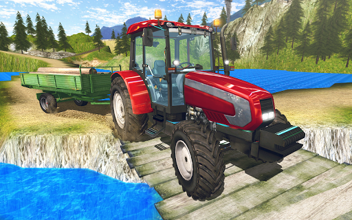 Tractor Driver Cargo 3D - Gameplay image of android game