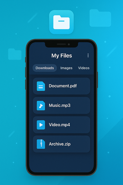 TDM: Files Download Manager - عکس برنامه موبایلی اندروید