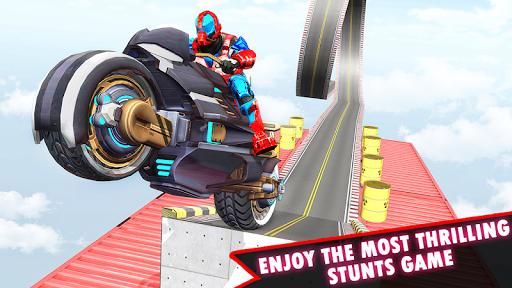 Robot Bike Stunt Racing Games - عکس برنامه موبایلی اندروید