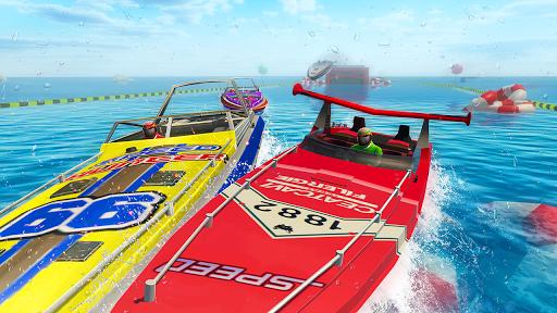 Mega Ramp Stunts Master Speed Boat Racing Games - عکس برنامه موبایلی اندروید
