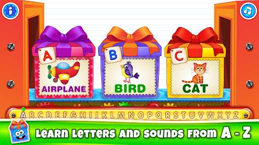 Bini ABC Kids Alphabet Games! - Gameplay image of android game