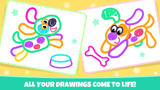 Drawing for kids! Toddler draw - Gameplay image of android game