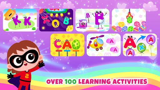 Learn to read! Games for girls - Image screenshot of android app